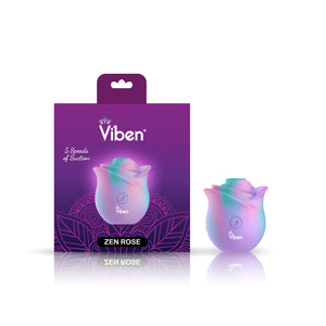 Zen Rose - Unicorn - Handheld Clit & Nipple Stimulator