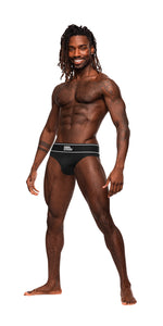 Modal Rib Bong Thong - Small - Black MP-442275BKSM