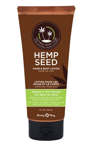 Hemp Seed Hand & Body Lotion - 7 Fl. Oz. - Naked in the Woods EB-HSV022T