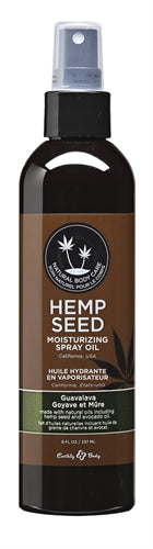 Hemp Seed Moisturizing Spray Oil - 8 Fl. Oz. - Guavalava EB-GO068