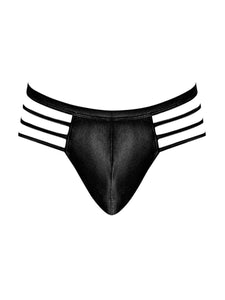 Cage Matte Cage Thong - S/ M - Black MP-417261BKSM