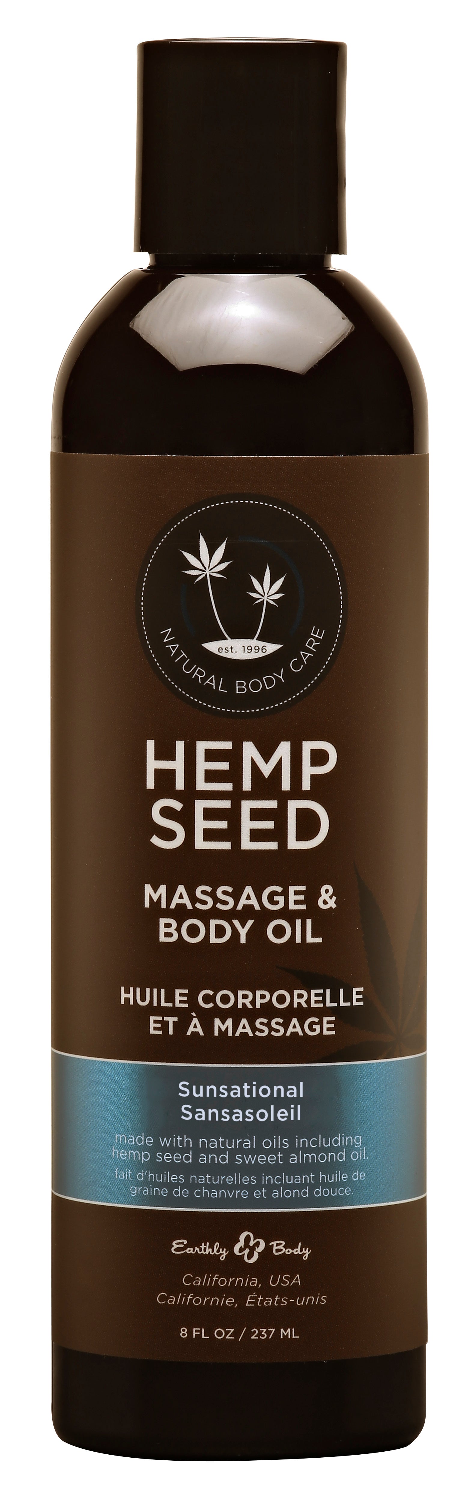 Hemp Seed Massage and Body Oil Sunsational EB-MAS046